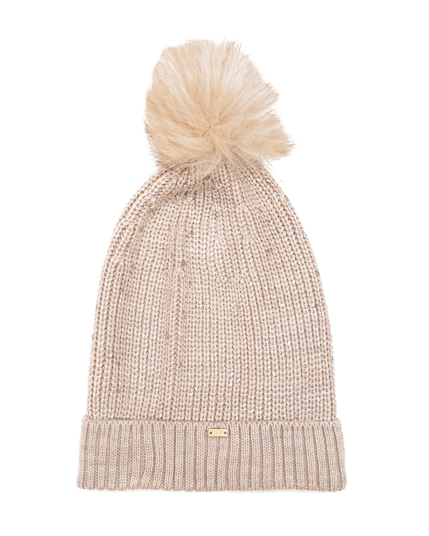 Beige Beret U.S. Polo Assn.