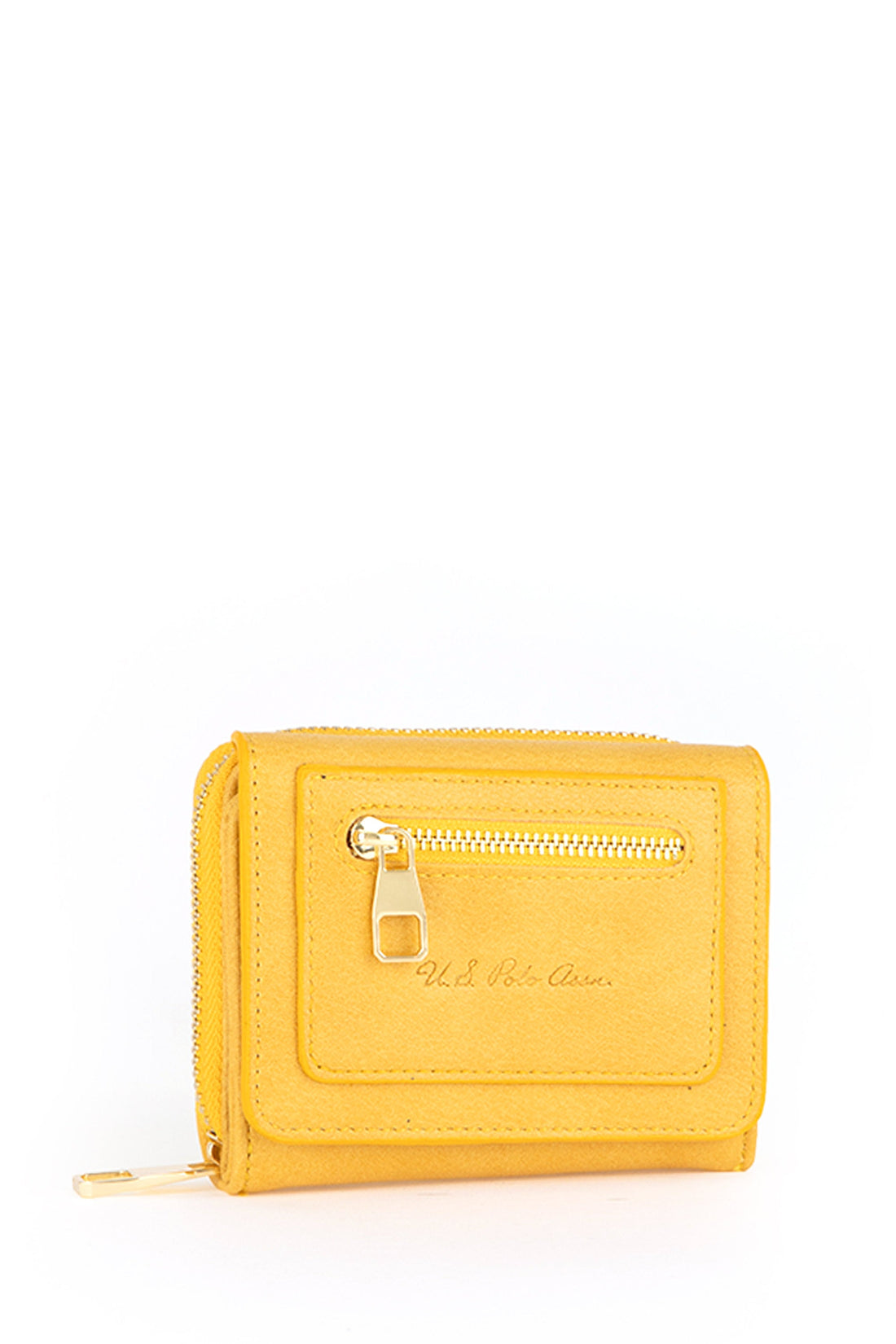 Yellow Small Wallet with Zipper_A082SZ0SR0 2020471_VR094_02