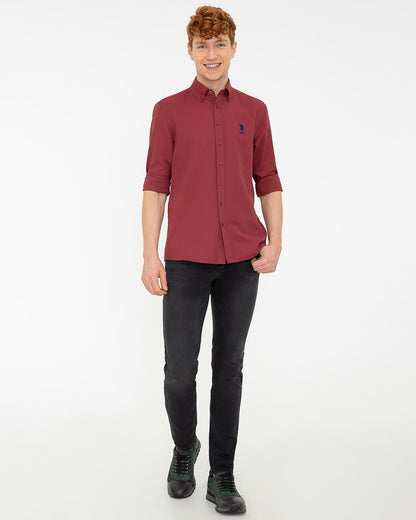 Red Shirt Long Sleeve U.S. Polo Assn.