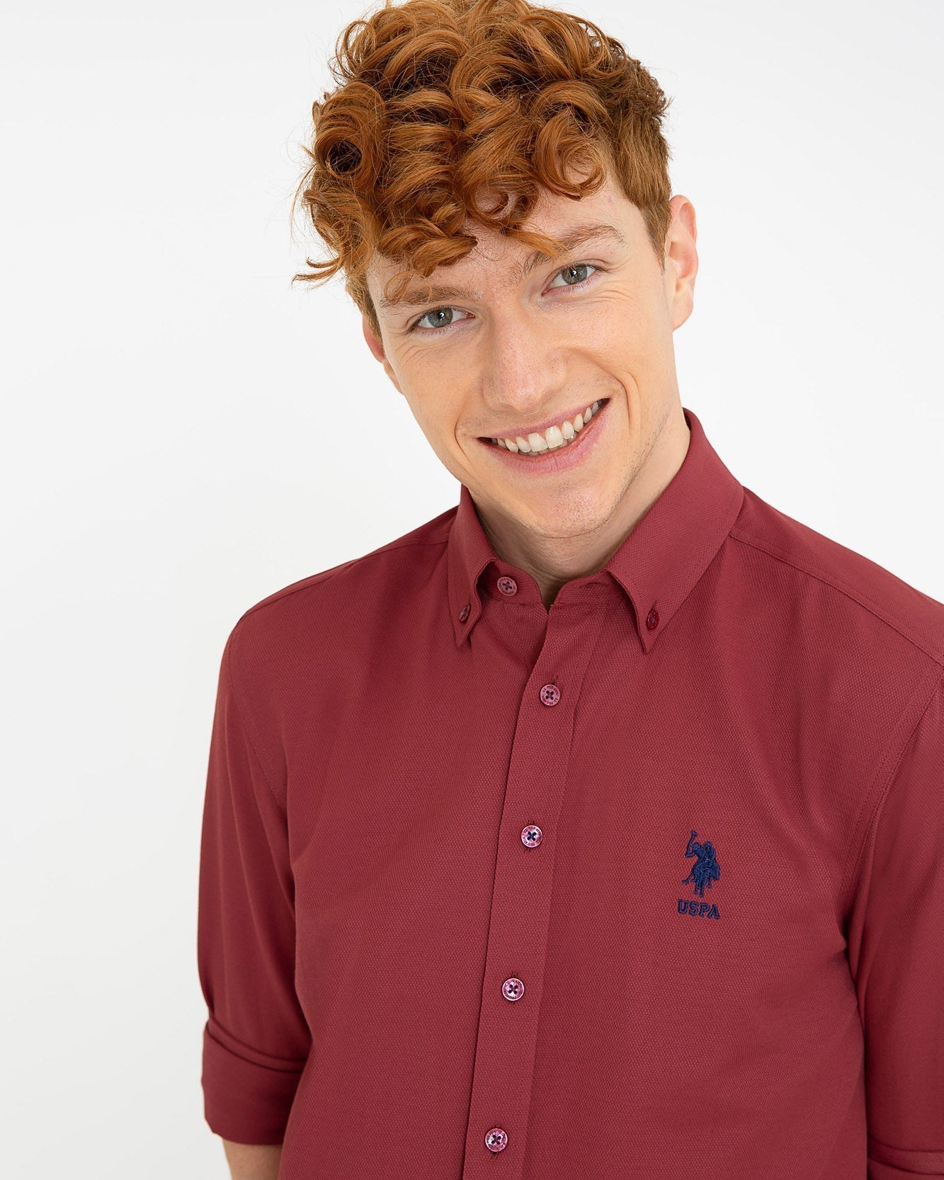 Red Shirt Long Sleeve U.S. Polo Assn.