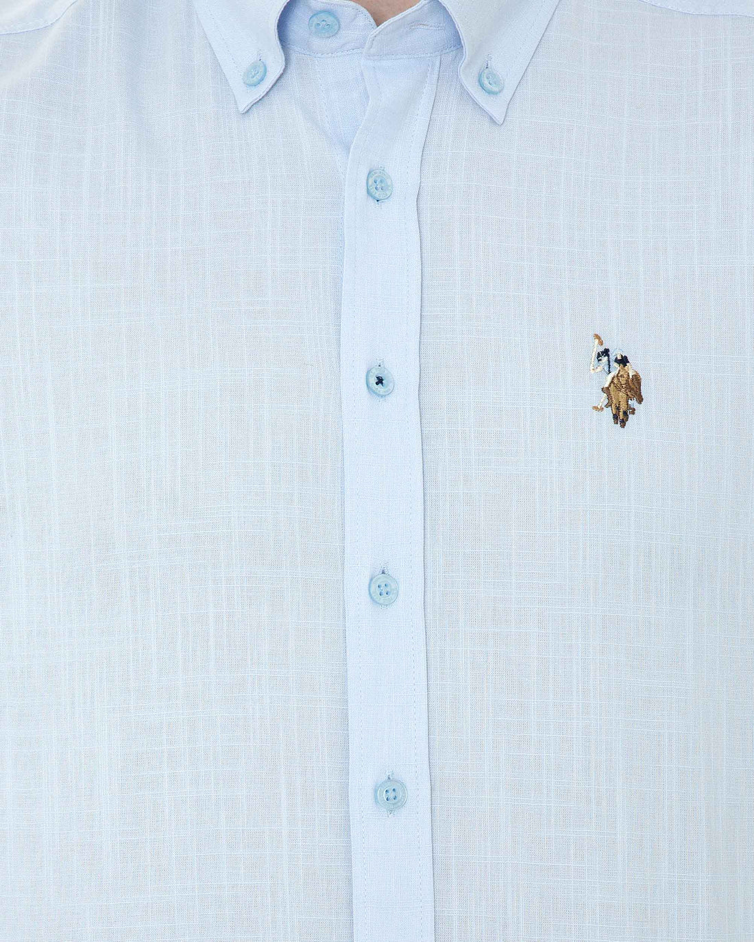 Light Blue Shirt Long Sleeve U.S. Polo Assn.