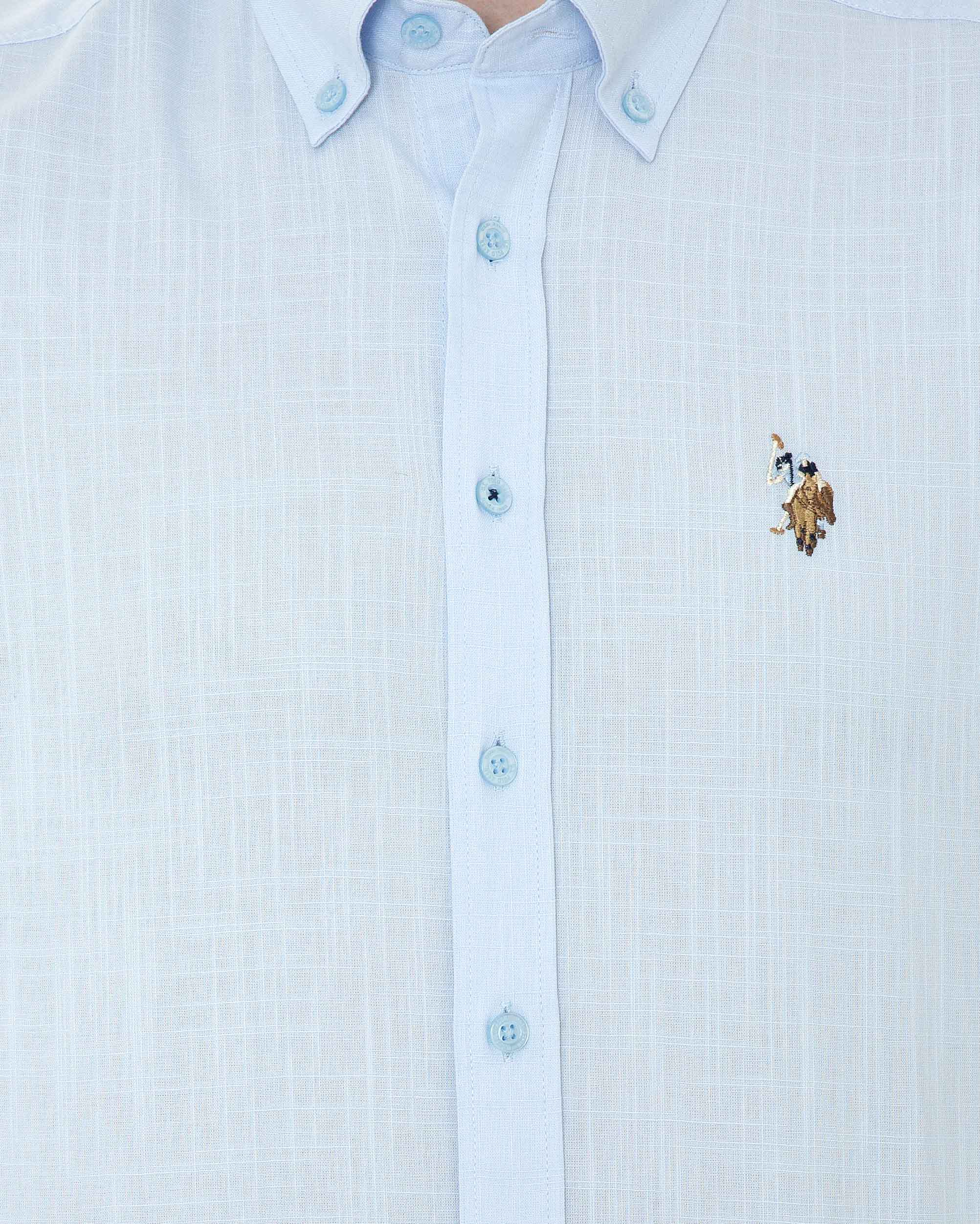 Light Blue Shirt Long Sleeve U.S. Polo Assn.