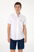 U.S. Polo Assn. White Men White Shirt SKU: G081GL0040 2083854_VR013 Image 01