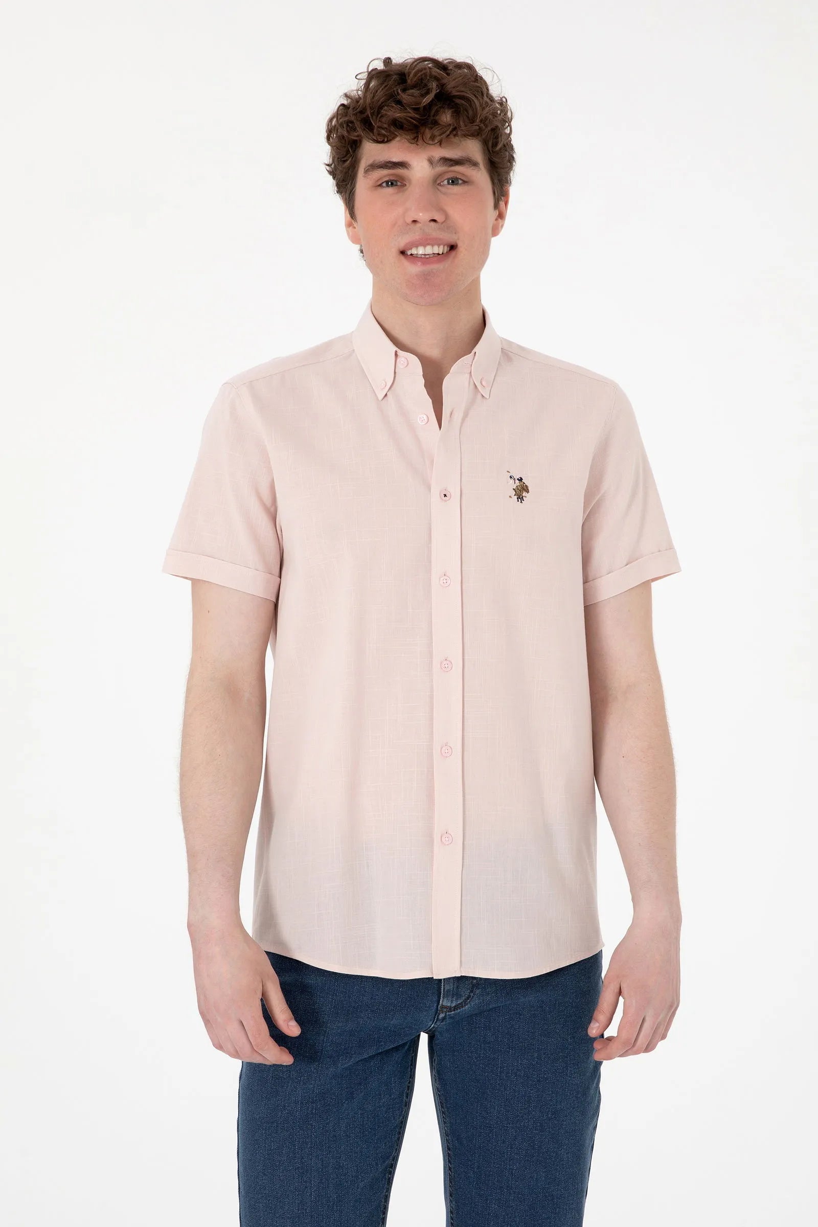 U.S. Polo Assn. Powder Men Powder Shirt SKU: G081GL0040 2083854_VR042 Image 01