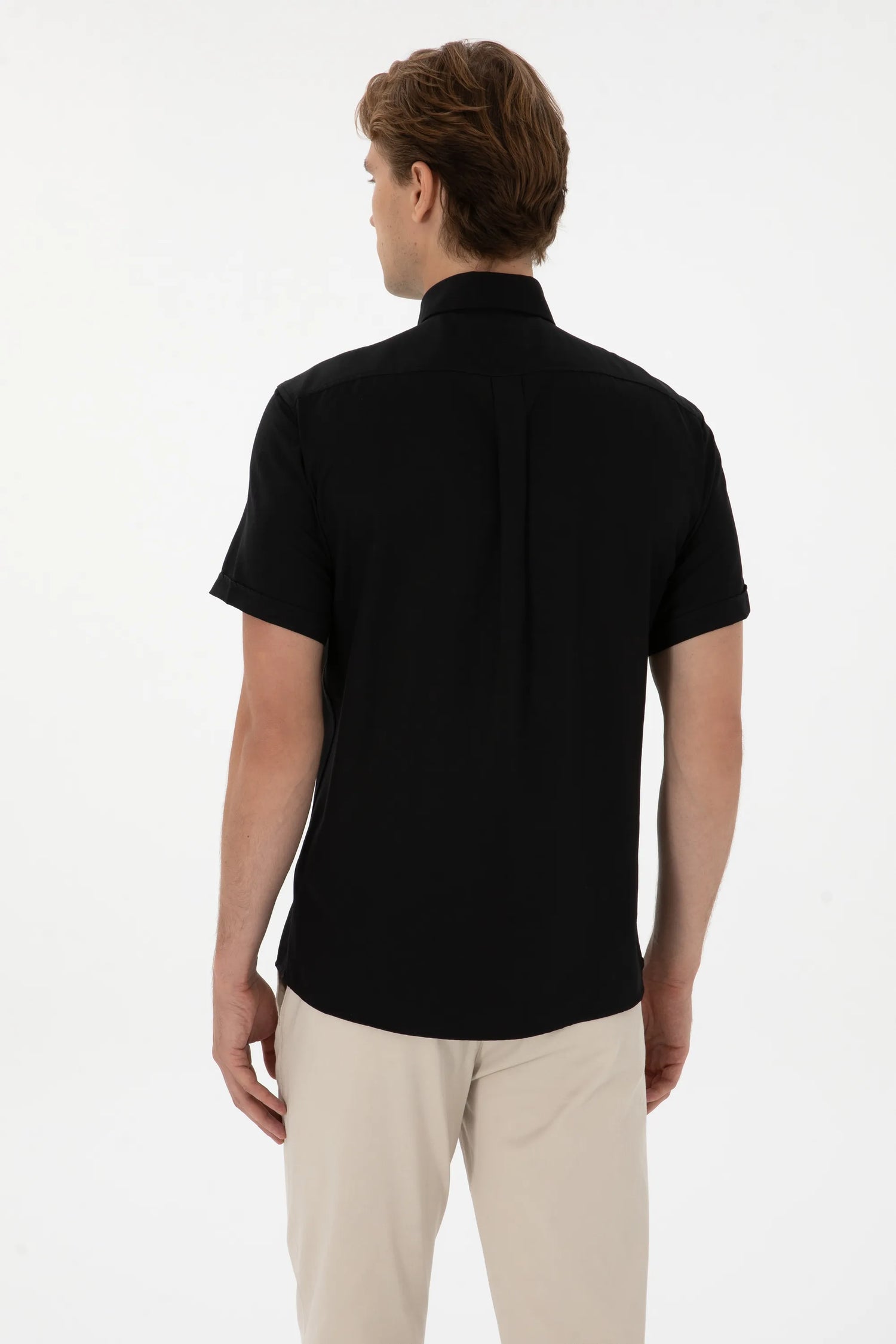 U.S. Polo Assn. Black Men Black Shirt SKU: G081GL0040 2084143_VR046 Image 05