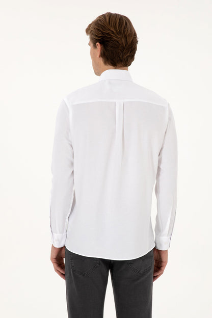 U.S. Polo Assn._White_White Shirt Long Sleeve_G081GL0040 2225434_VR013_05