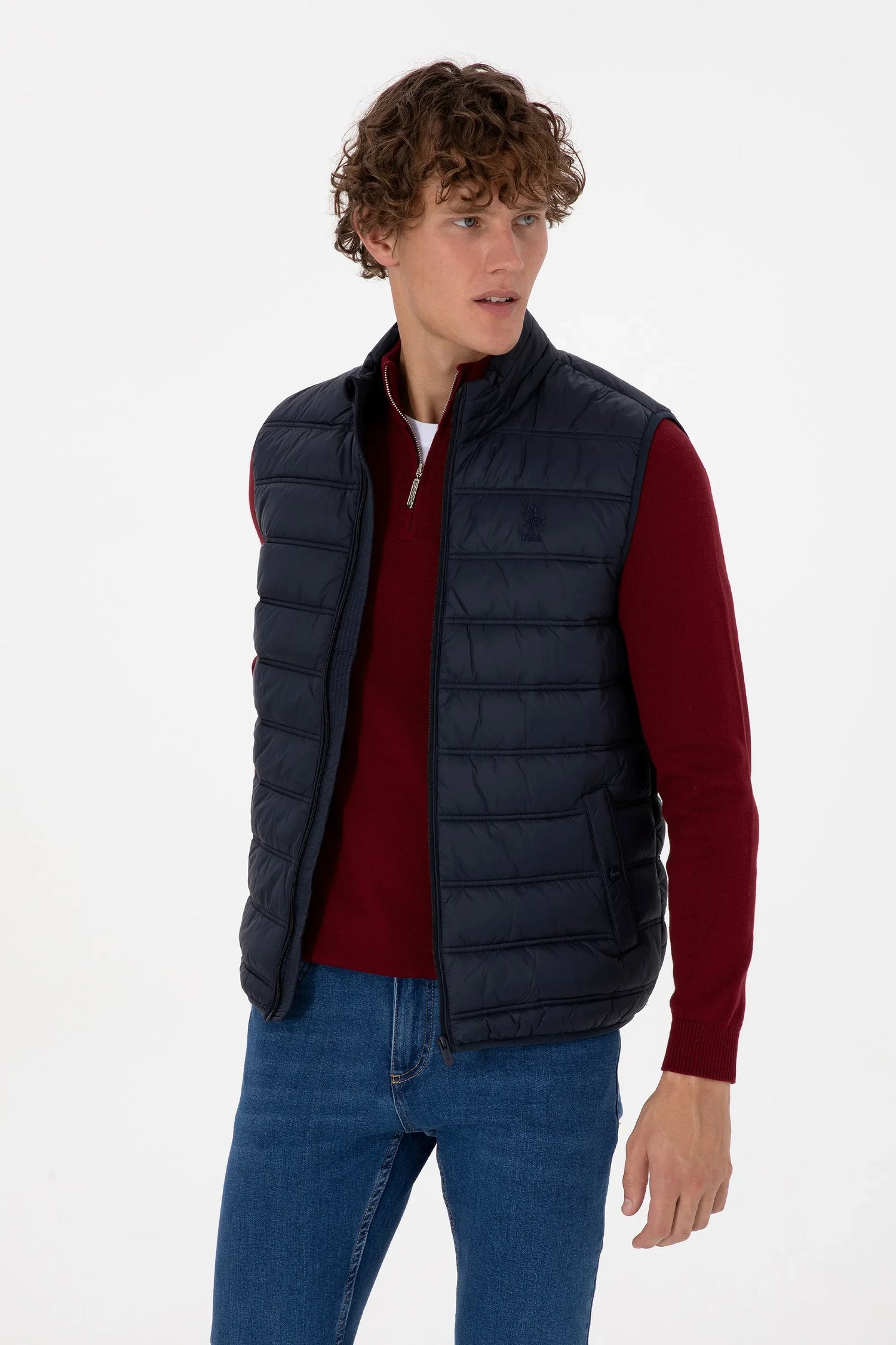 U.S. Polo Assn._Navy_Navy Puffer Vest_G081GL0100 2246396_VR033_03