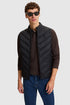U.S. Polo Assn. Black Men Black Chevron Quilted Vest Jacket SKU: G081GL0100 PU-13222_VR046 Image 01