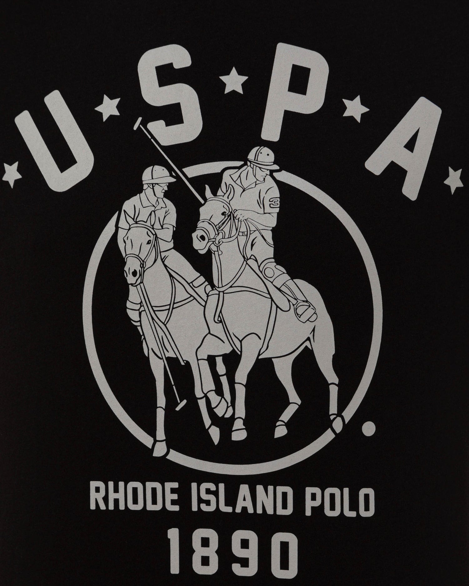 Black Crew Neck T-Shirt U.S. Polo Assn.