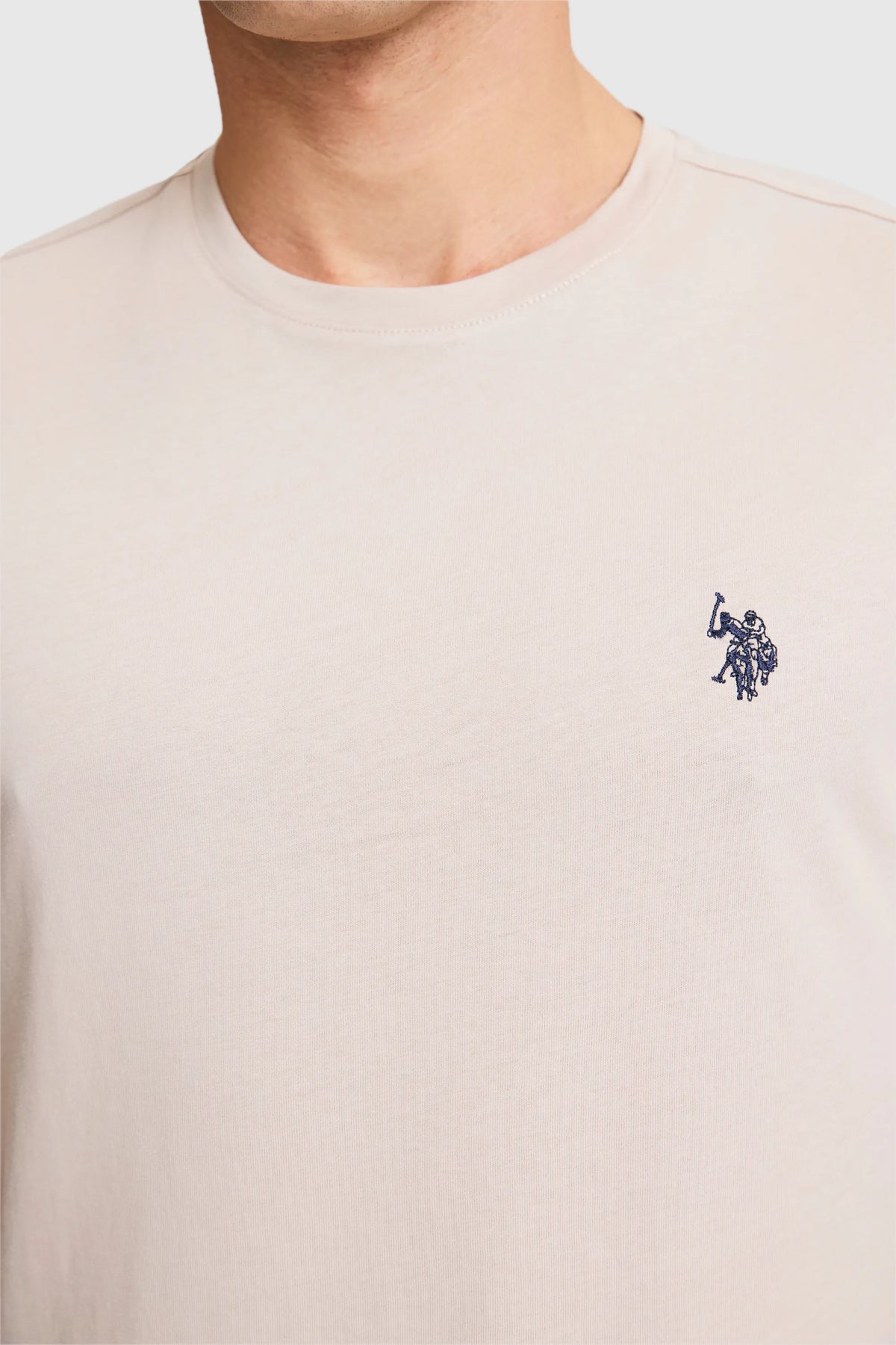 U.S. Polo Assn. Stone Men Stone Short Sleeve T-Shirt SKU: G081GL0110 PU-8732_VR049 Image 06