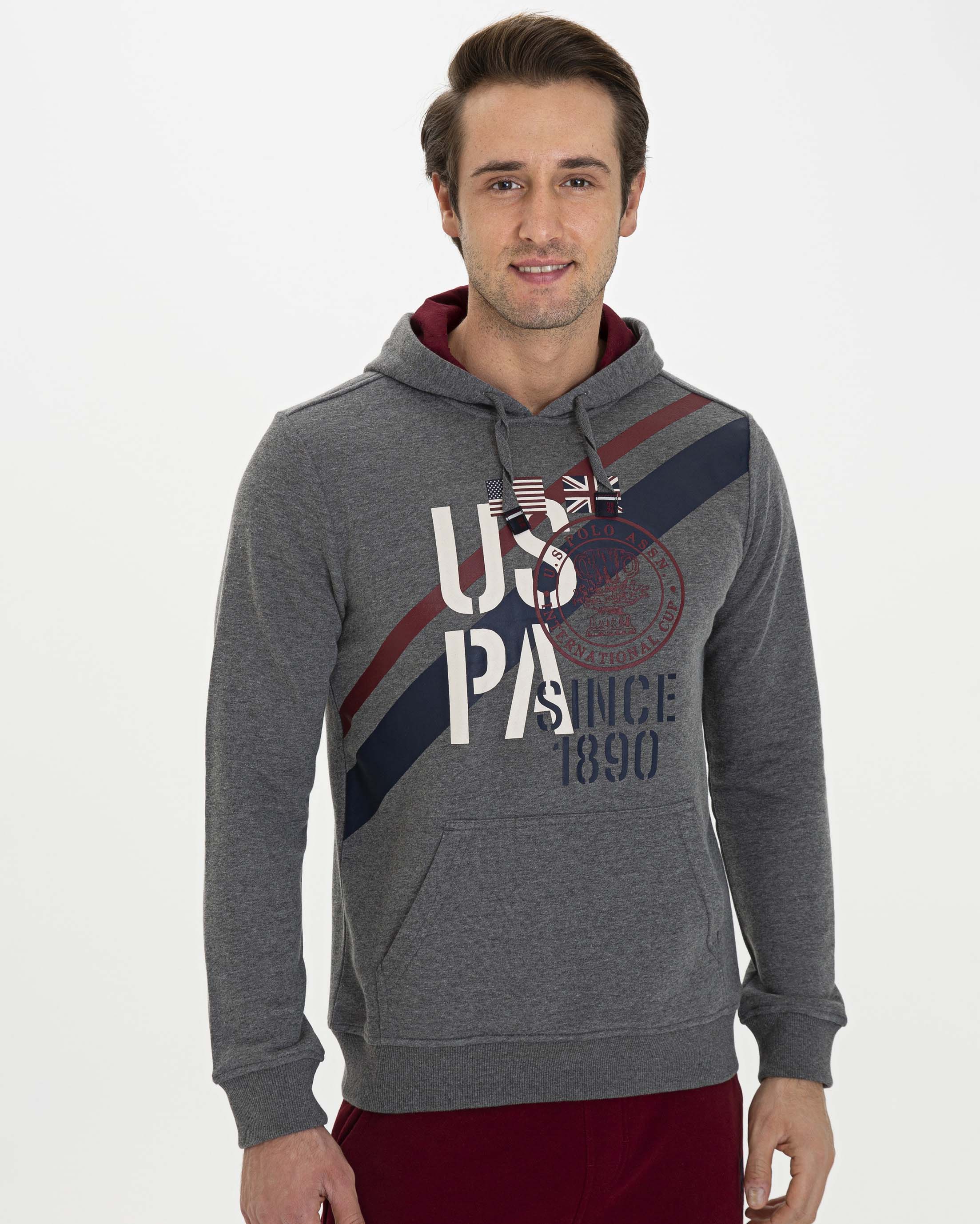 Dark Grey Sweat Shirt U.S. Polo Assn.