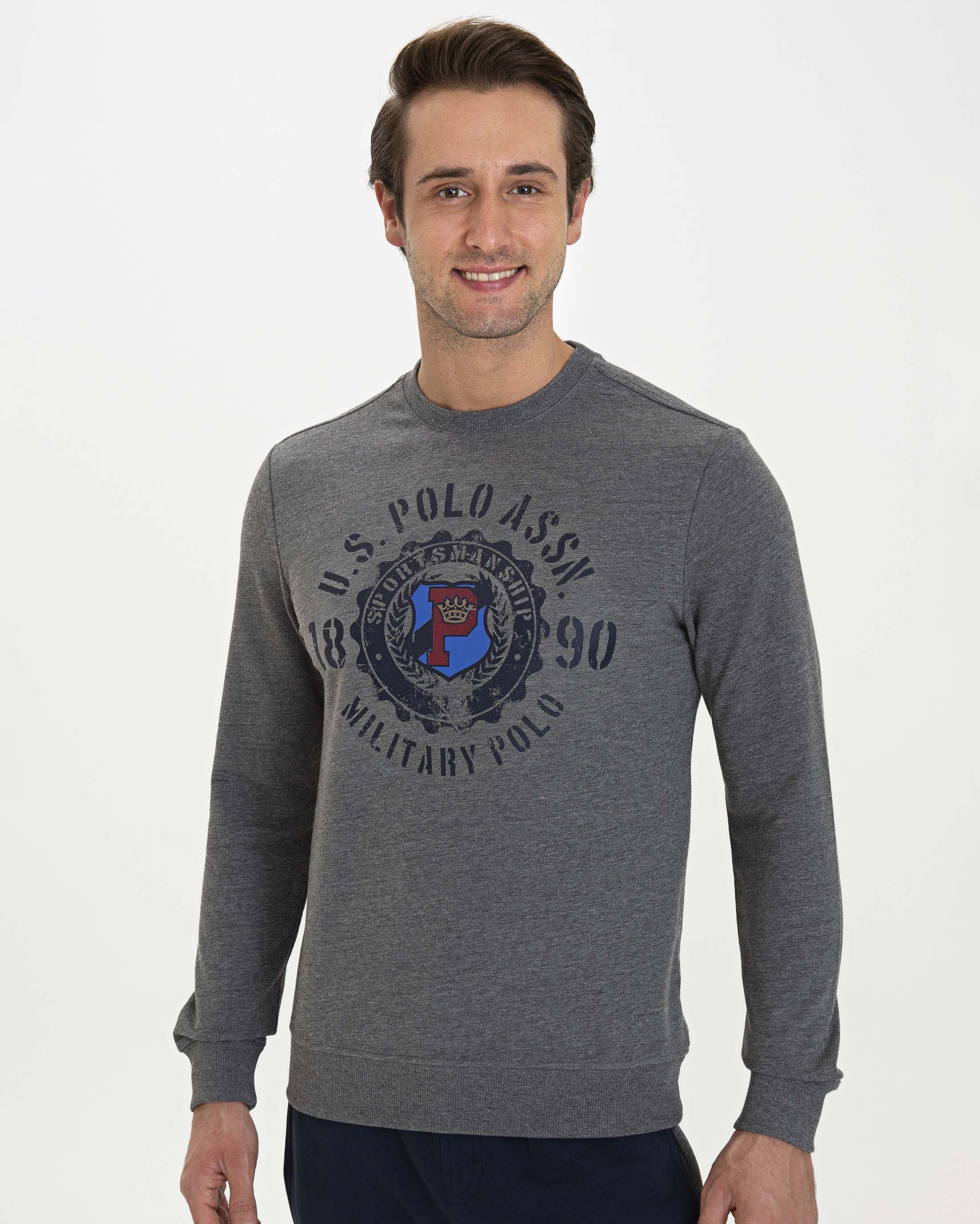 Dark Grey Sweat Shirt U.S. Polo Assn.