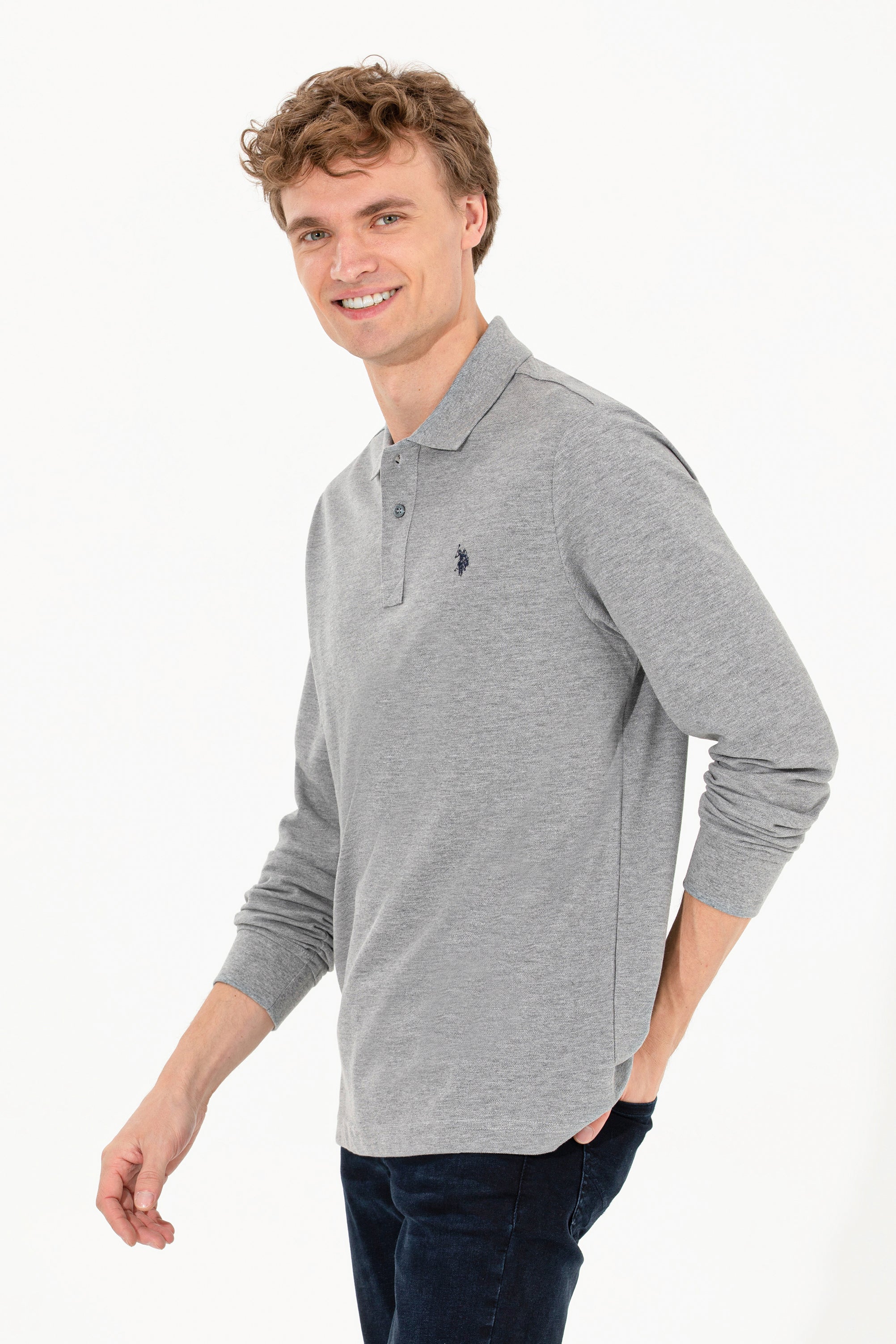 Light Grey Sweat Shirt U.S. Polo Assn.