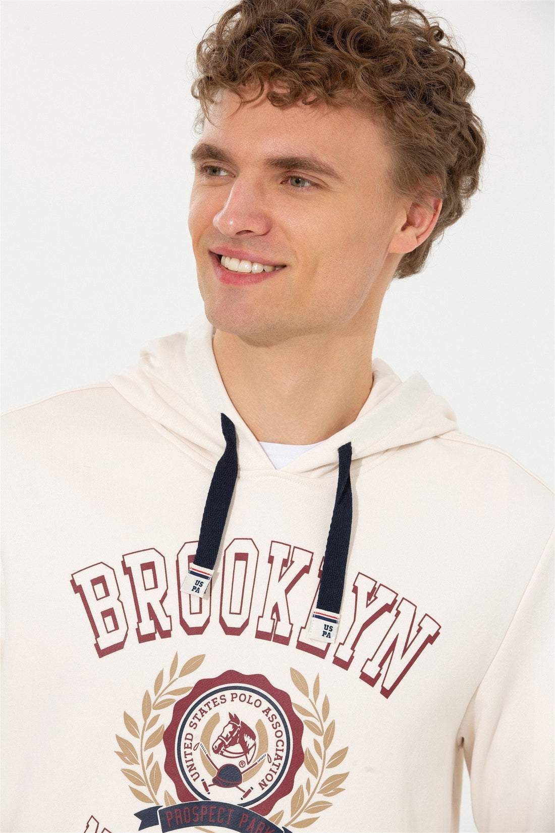 Beige Sweat Shirt U.S. Polo Assn.