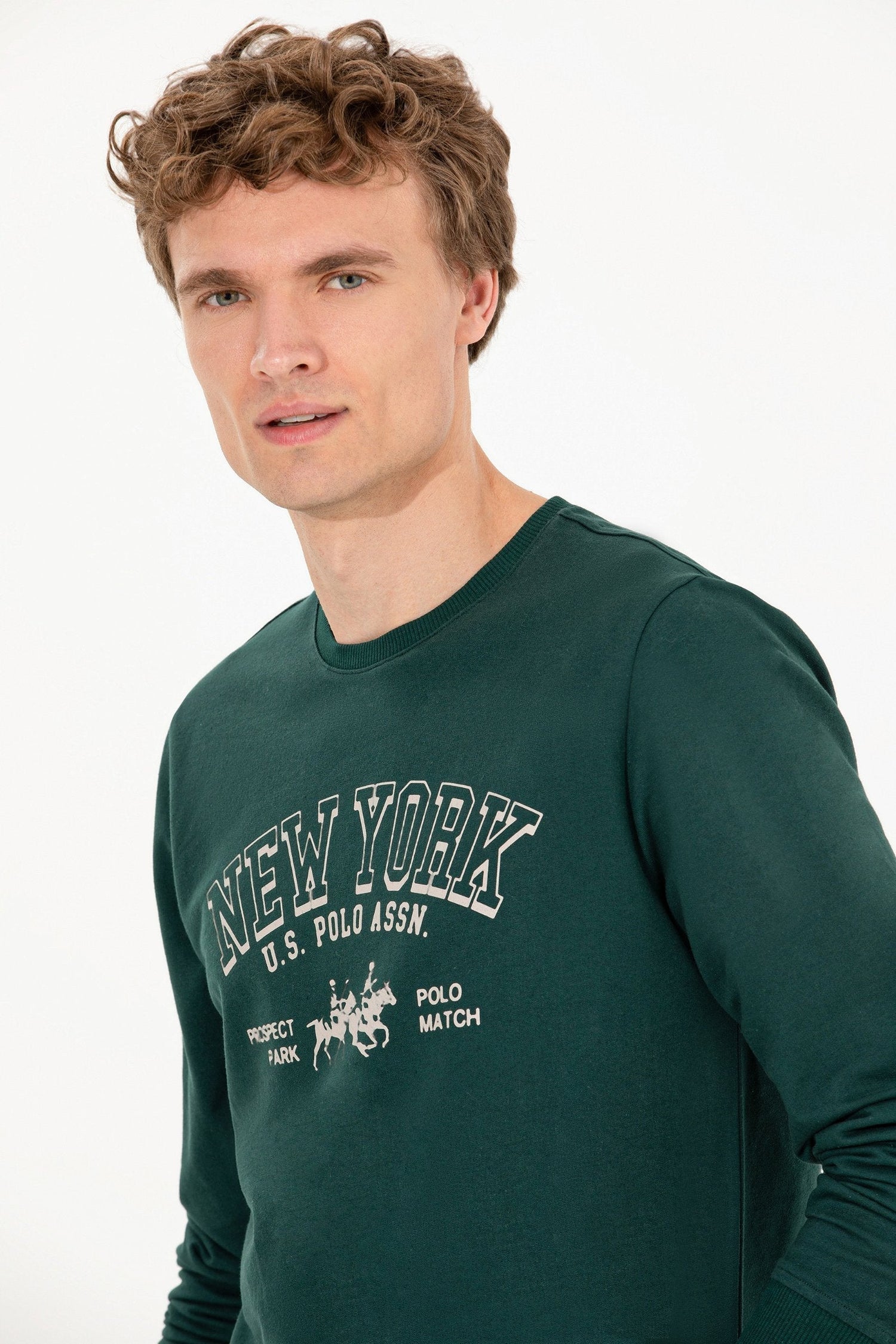 Green Sweat Shirt U.S. Polo Assn.