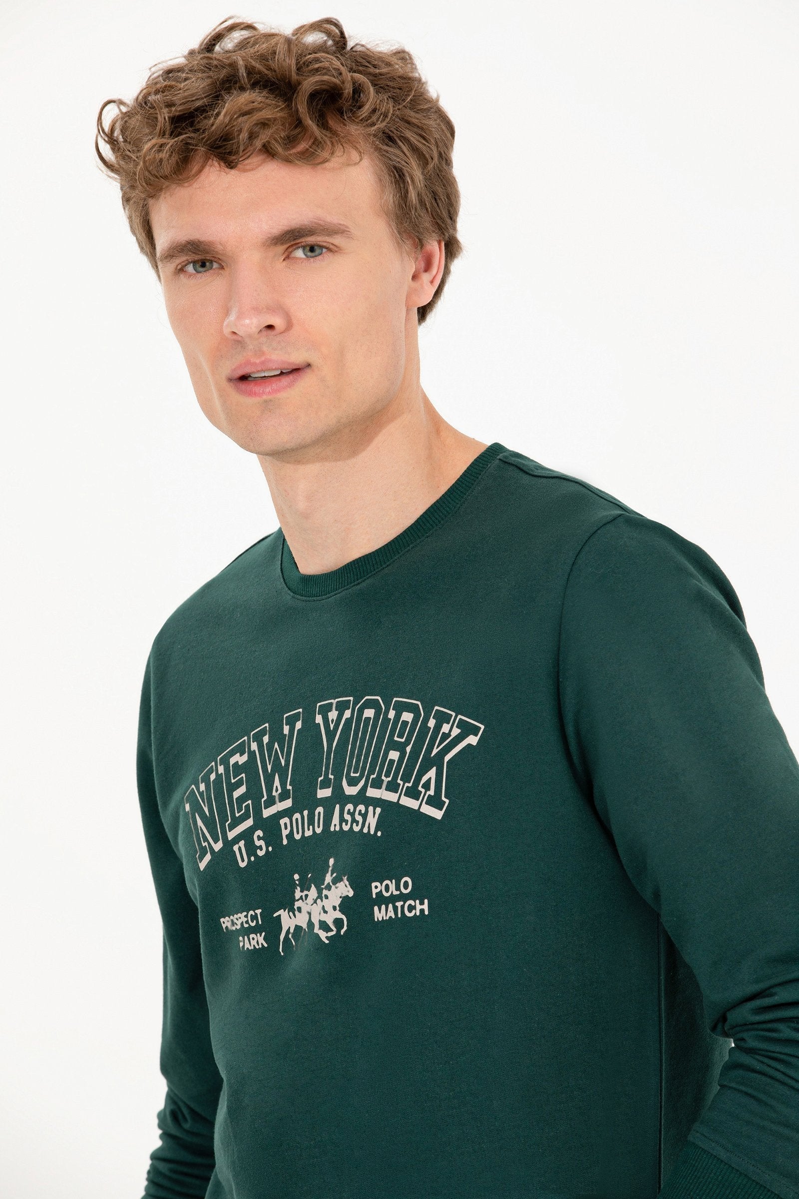 Green Sweat Shirt U.S. Polo Assn.