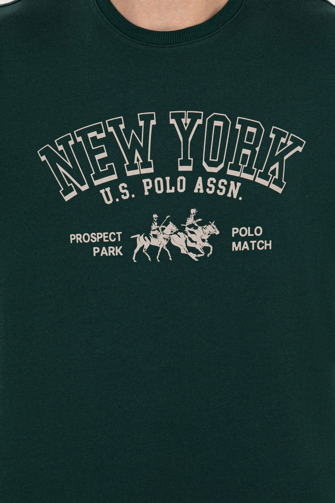 Green Sweat Shirt U.S. Polo Assn.
