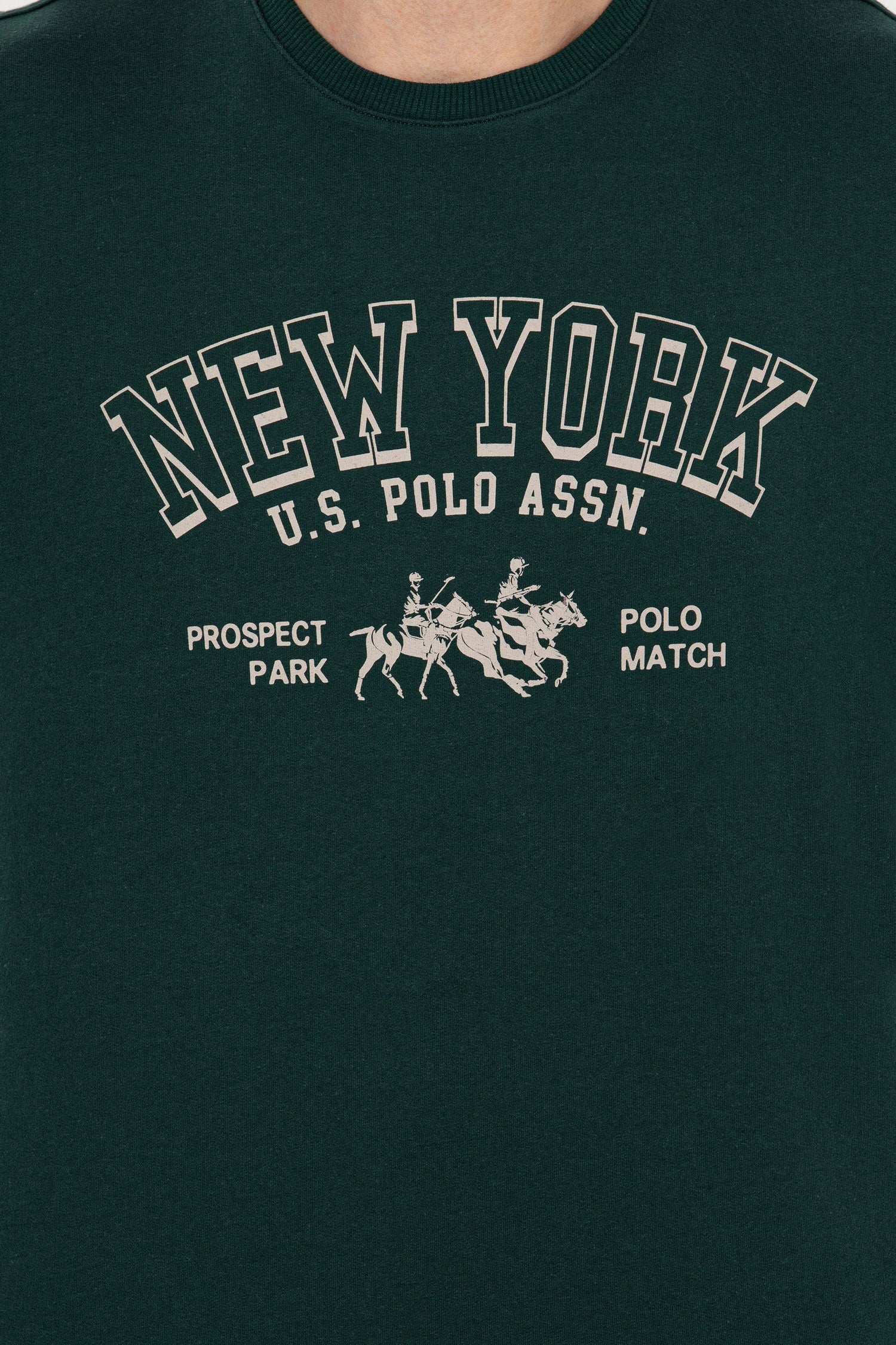 Green Sweat Shirt U.S. Polo Assn.