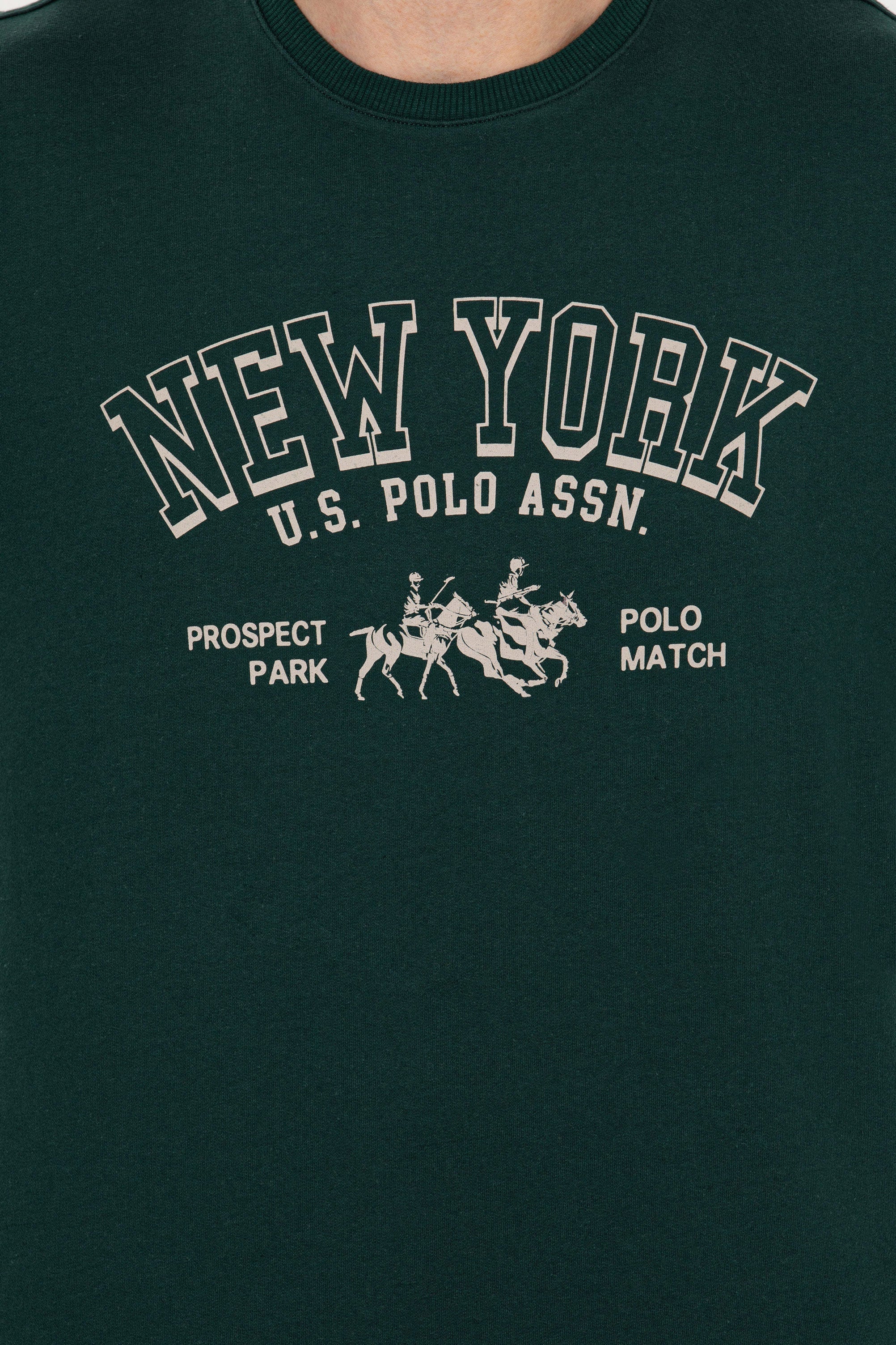 Green Sweat Shirt U.S. Polo Assn.