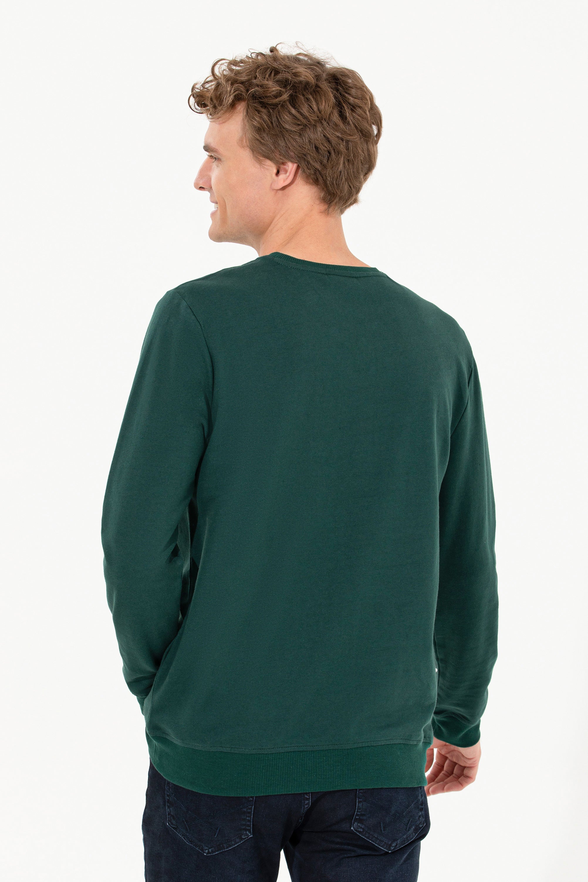 Green Sweat Shirt U.S. Polo Assn.