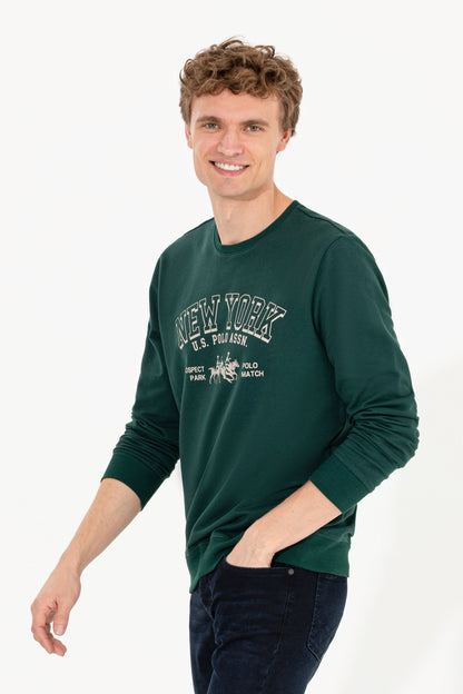 Green Sweat Shirt U.S. Polo Assn.