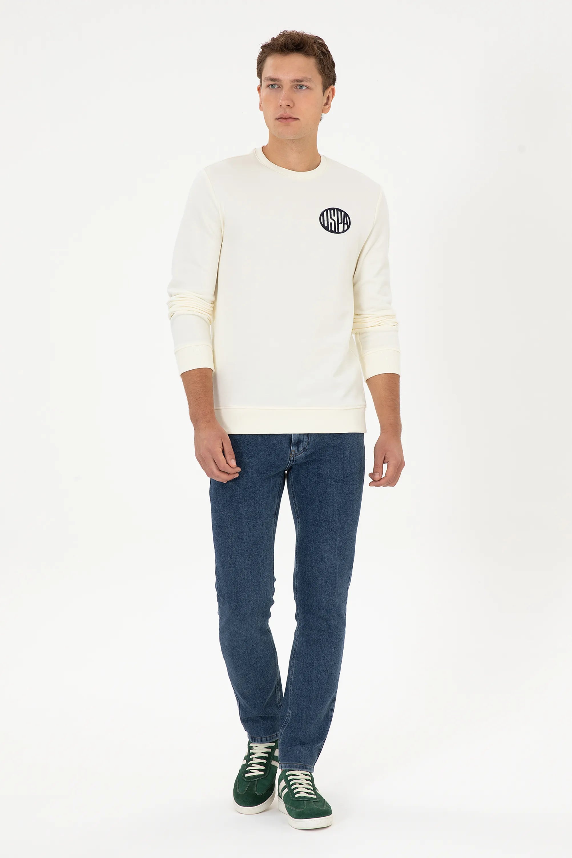 U.S. Polo Assn._Pearl_Pearl Sweatshirt With Logo_G081GL0820 2237377_VR256_04