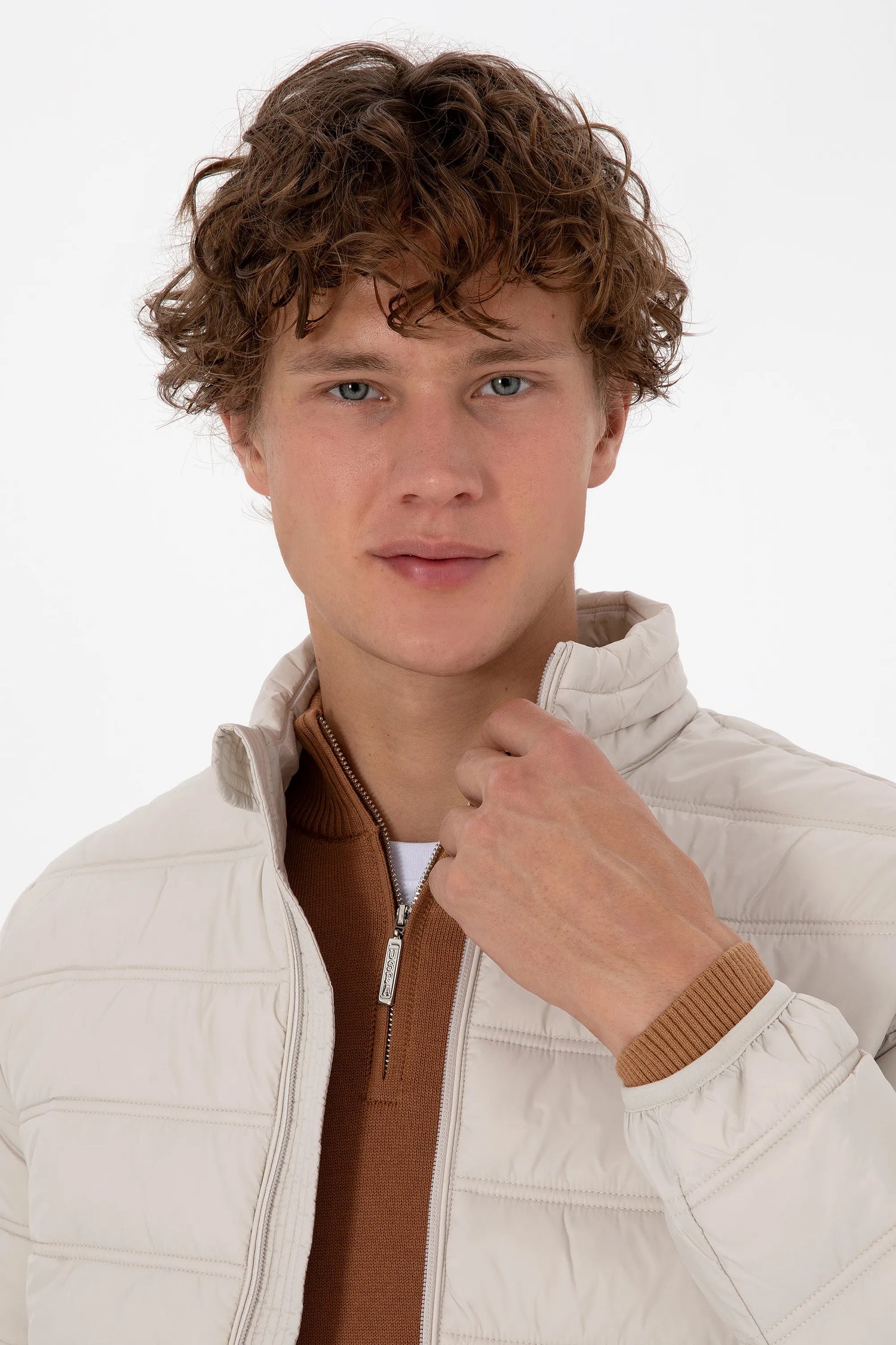 U.S. Polo Assn._Stone_Stone Puffer Jacket_G081GL0MS0 2246494_VR049_02