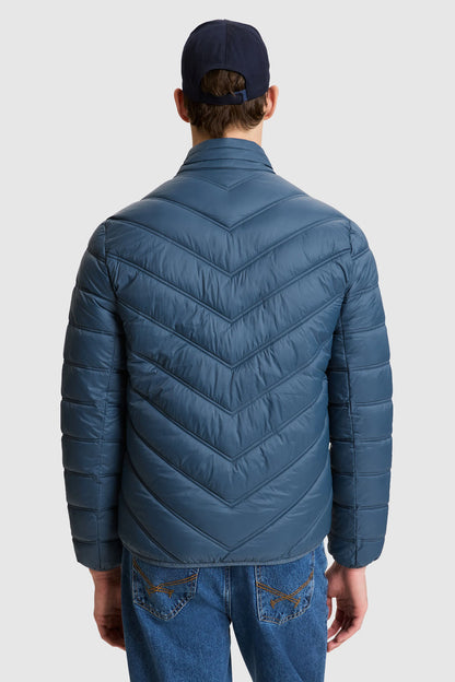 U.S. Polo Assn. Oil Men Oil Chevron Quilted Puffer Jacket SKU: G081GL0MS0 PU-13216_VR102 Image 06