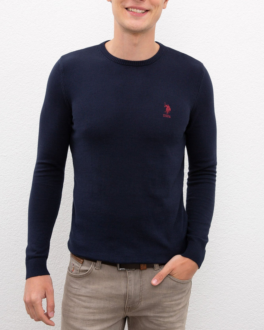 Dark Blue Knitting Jumper U.S. Polo Assn.