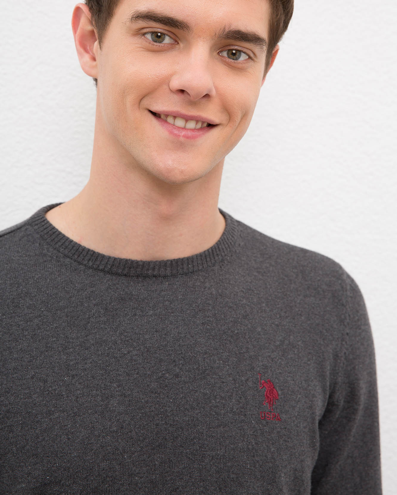 Dark Grey Knitting Jumper U.S. Polo Assn.