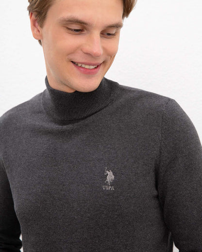Dark Grey Knitting Jumper U.S. Polo Assn.