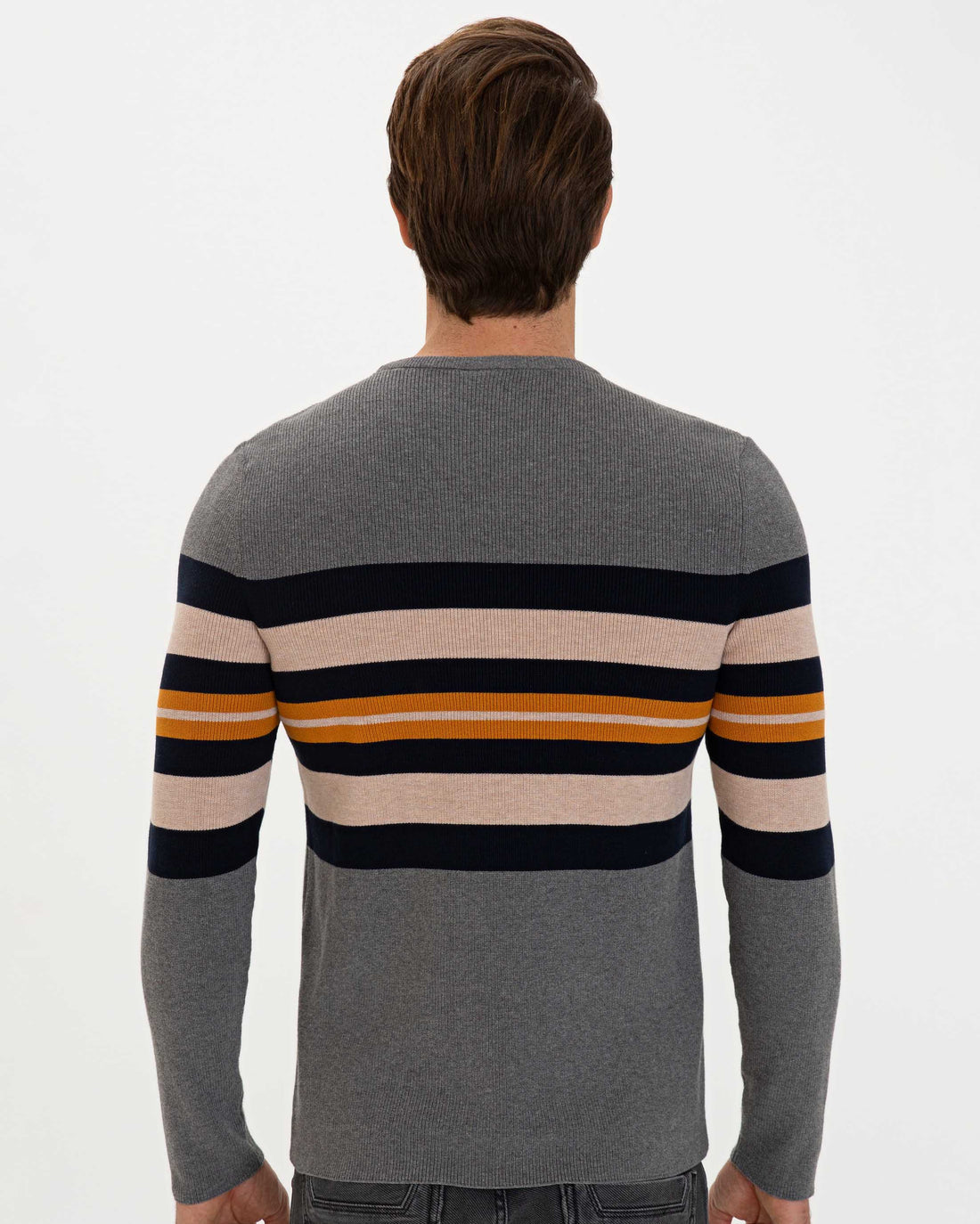 Light Grey Knitting Jumper U.S. Polo Assn.