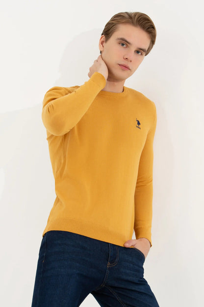 Yellow Knitting Jumper - BEVAVA
