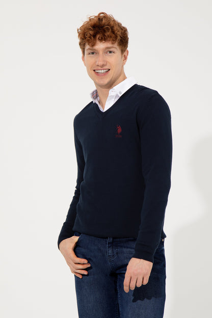 Dark Blue Knitting Jumper U.S. Polo Assn.