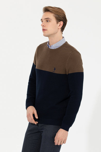 Brown Knitting Jumper