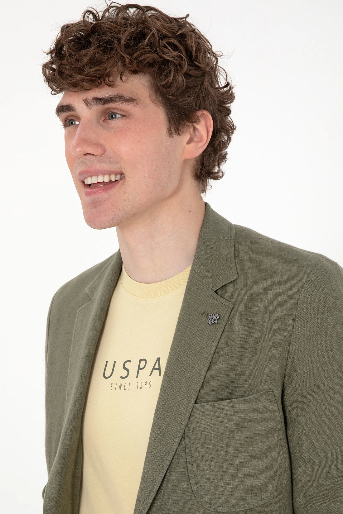 U.S. Polo Assn. Dark Khaki Men Dark Khaki Jacket SKU: G081SZ0020 2119072_VR111 Image 02