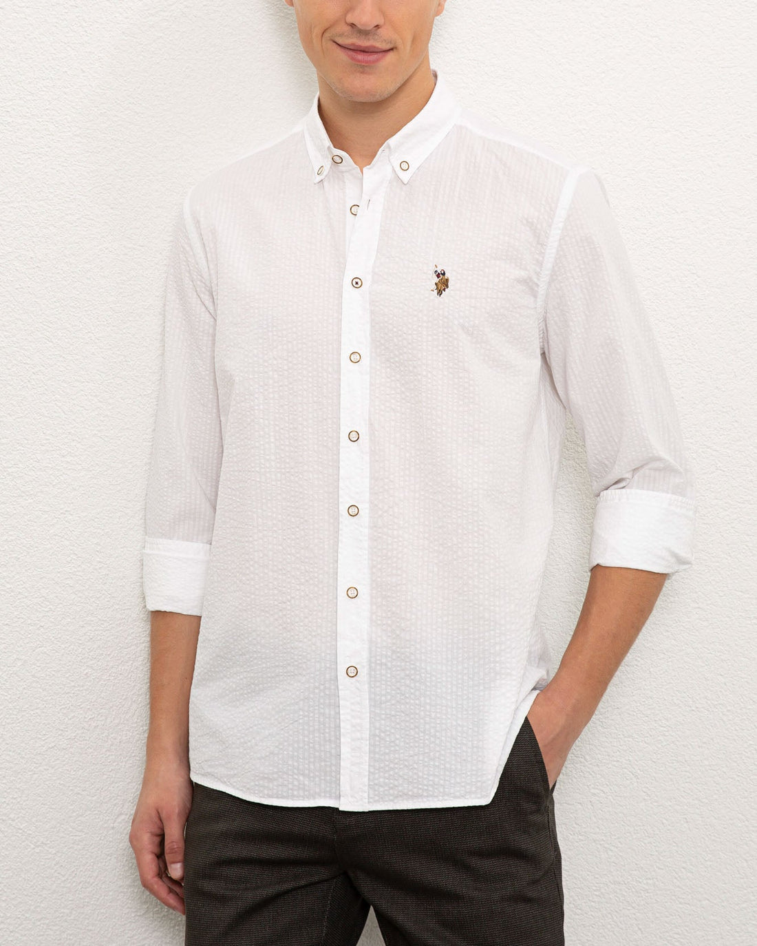 White Shirt Long Sleeve U.S. Polo Assn.