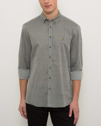 Green Shirt Long Sleeve U.S. Polo Assn.