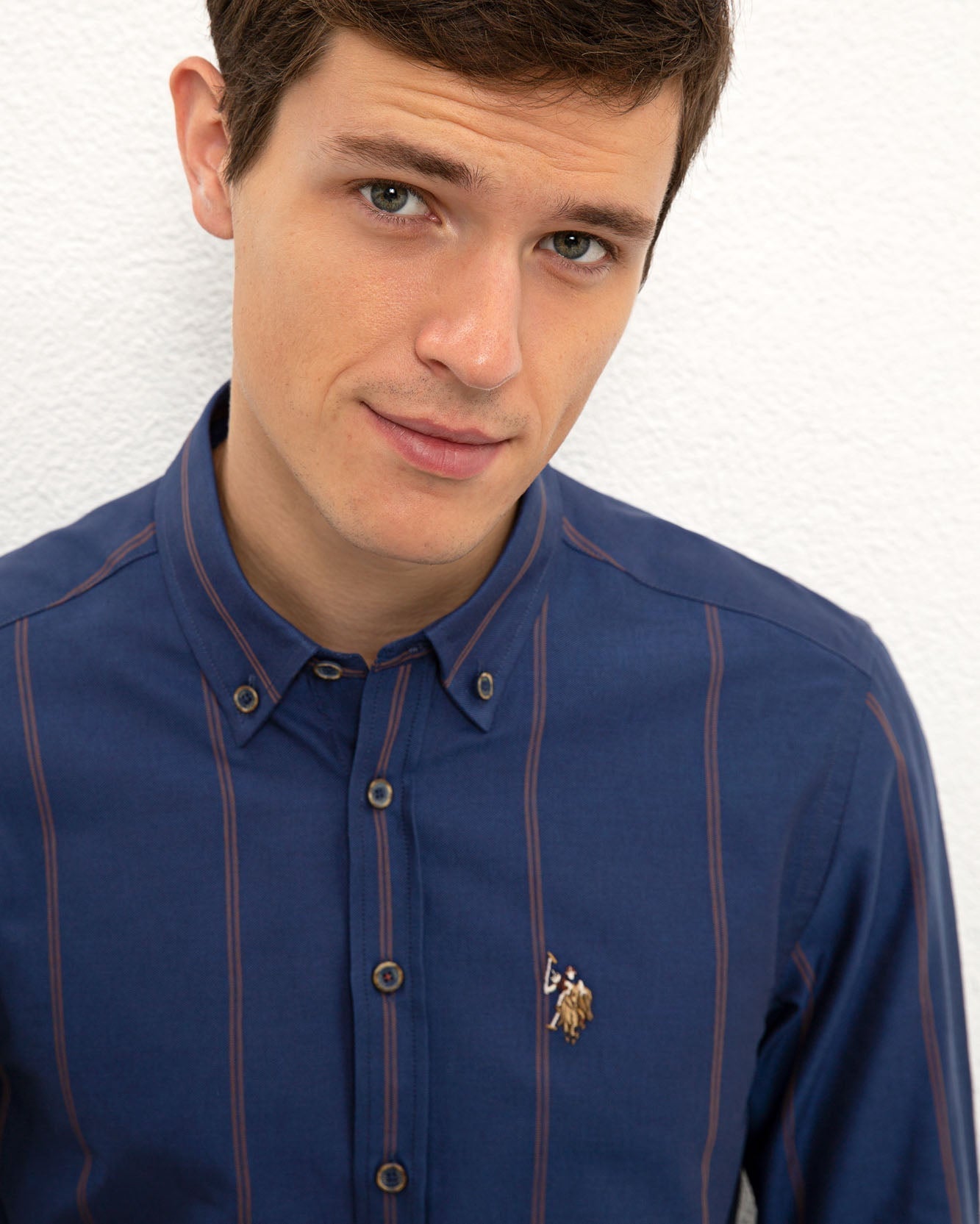 Dark Blue Shirt Long Sleeve U.S. Polo Assn.