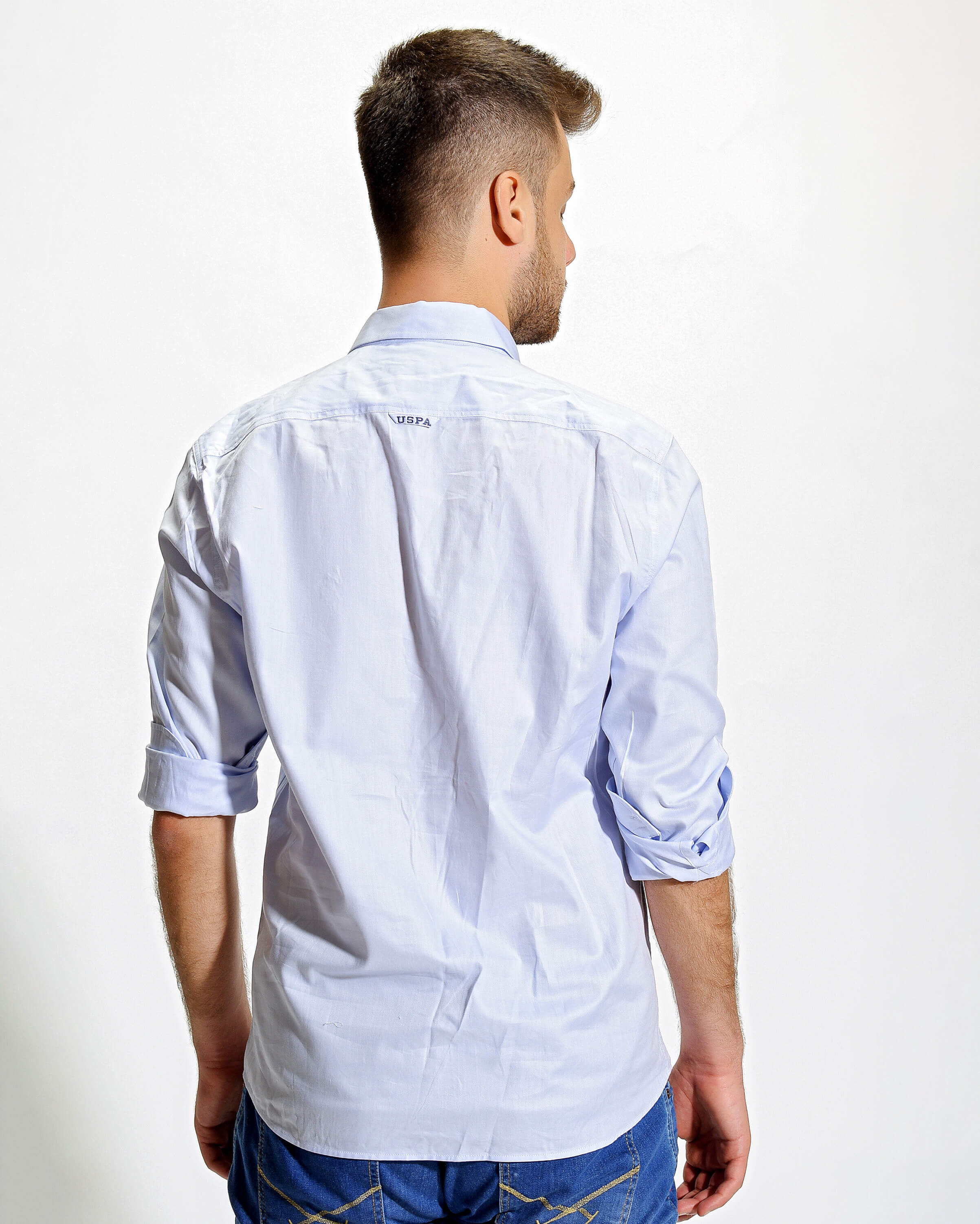 Light Blue Shirt Long Sleeve U.S. Polo Assn.