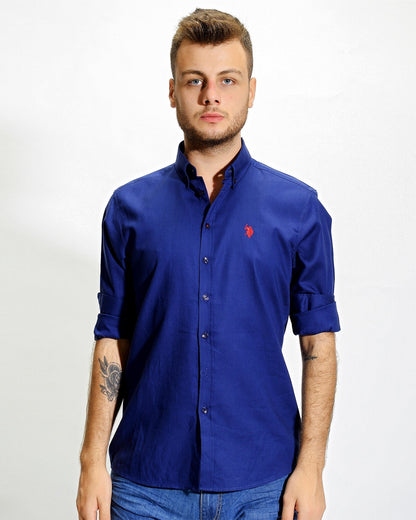 Dark Blue Shirt Long Sleeve U.S. Polo Assn.