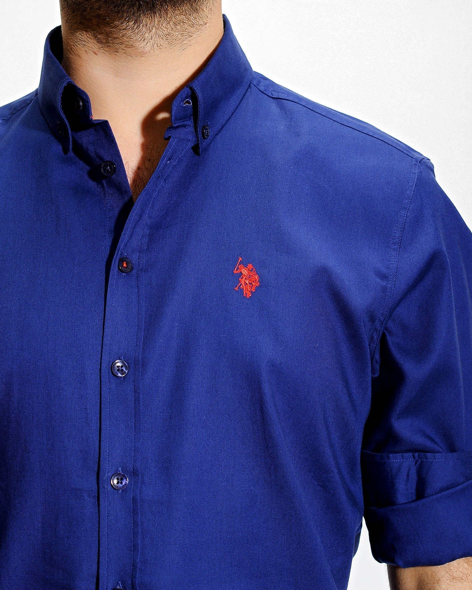 Dark Blue Shirt Long Sleeve U.S. Polo Assn.