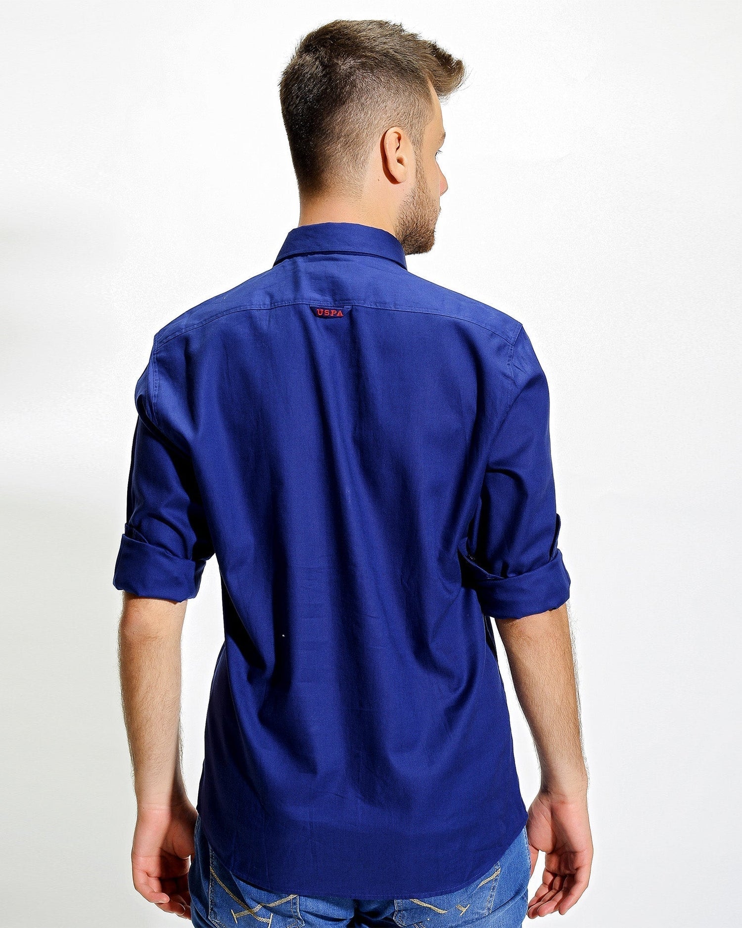 Dark Blue Shirt Long Sleeve U.S. Polo Assn.