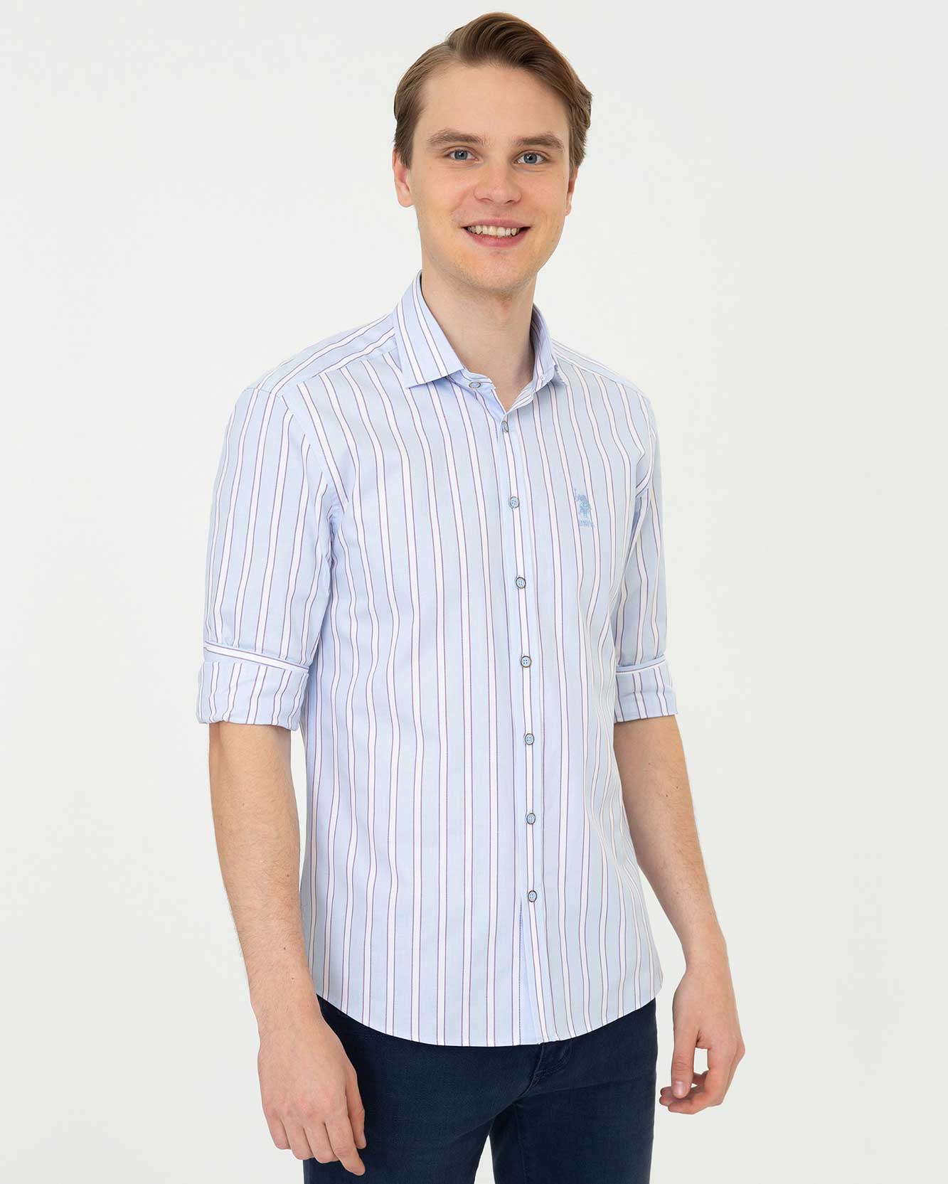Mauve Shirt Long Sleeve U.S. Polo Assn.