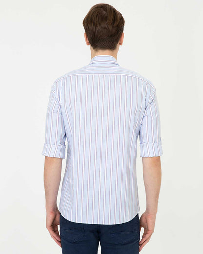 Mauve Shirt Long Sleeve U.S. Polo Assn.