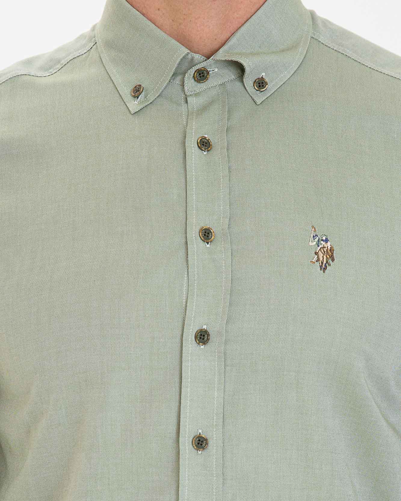 Kaki Shirt Long Sleeve U.S. Polo Assn.