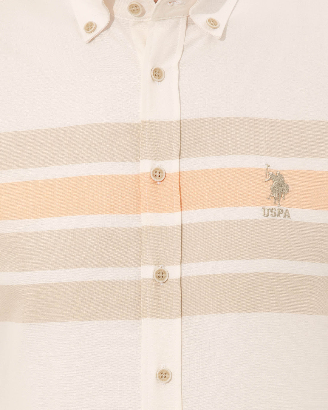 Beige Shirt Long Sleeve U.S. Polo Assn.