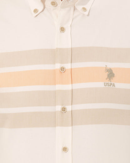 Beige Shirt Long Sleeve U.S. Polo Assn.