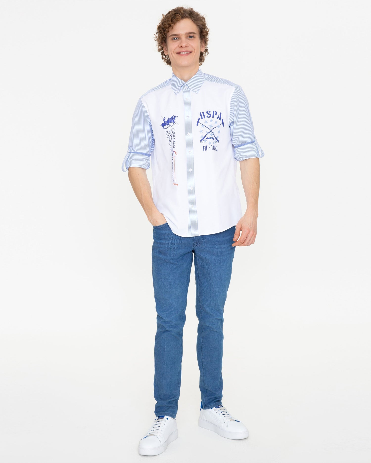 White Shirt Long Sleeve U.S. Polo Assn.