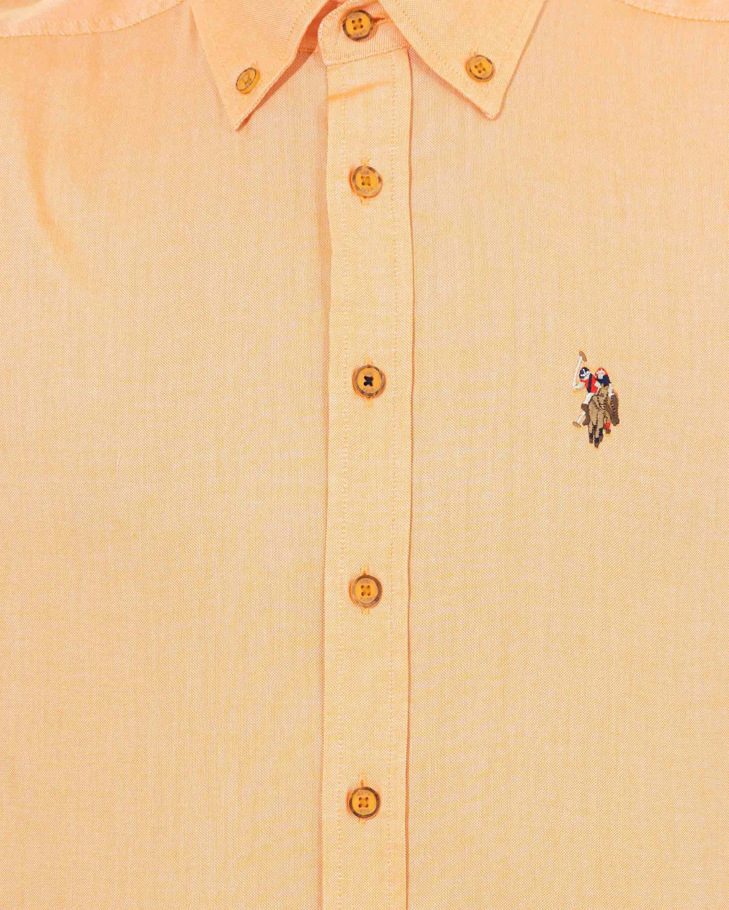 Orange Shirt Long Sleeve U.S. Polo Assn.